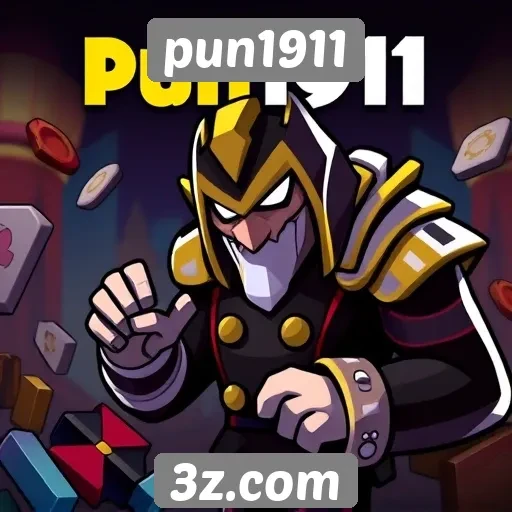 Explore as funcionalidades do site de jogos pun1911