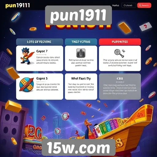 Análise das funcionalidades do site de jogos pun1911